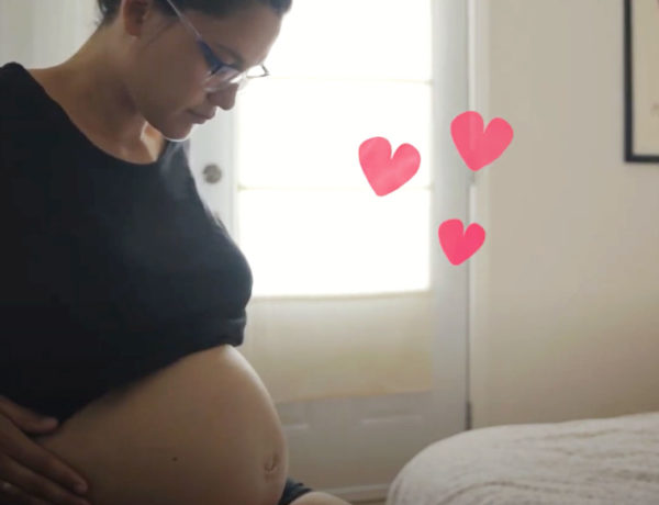 femme enceinte qui regarde son ventre blog wesco
