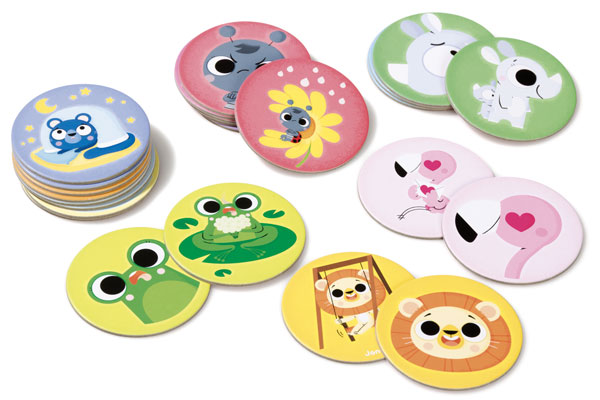 Carte de mémo avec des animaux blog wesco