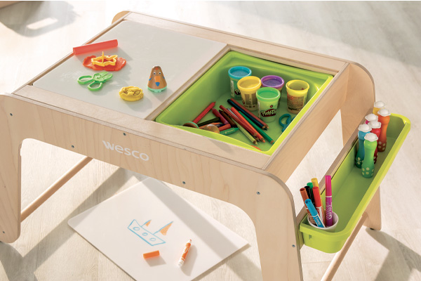 Table de peinture pour enfant  blog wesco