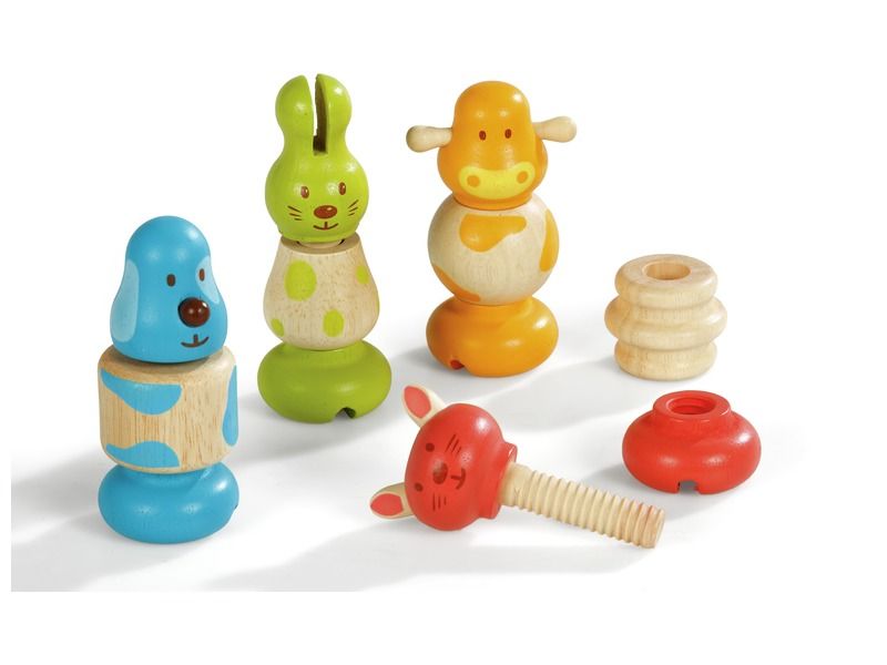 jeu à visser en bois djeco le blog wesco