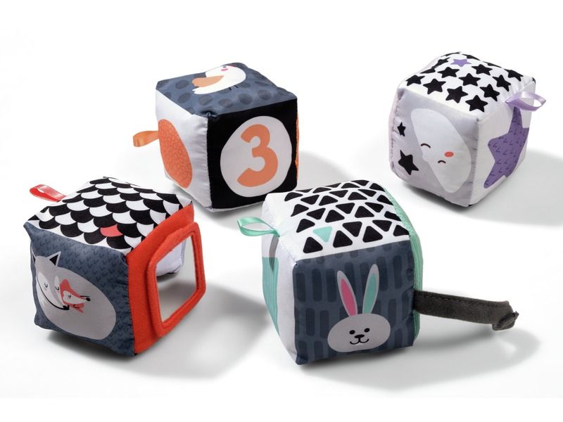 cubes d'éveil en noir et blanc pour bébé blog wesco