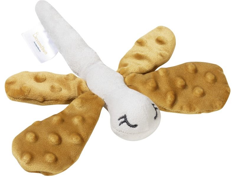 Libellule sensoriel marron et blanche pour bébé blog wesco