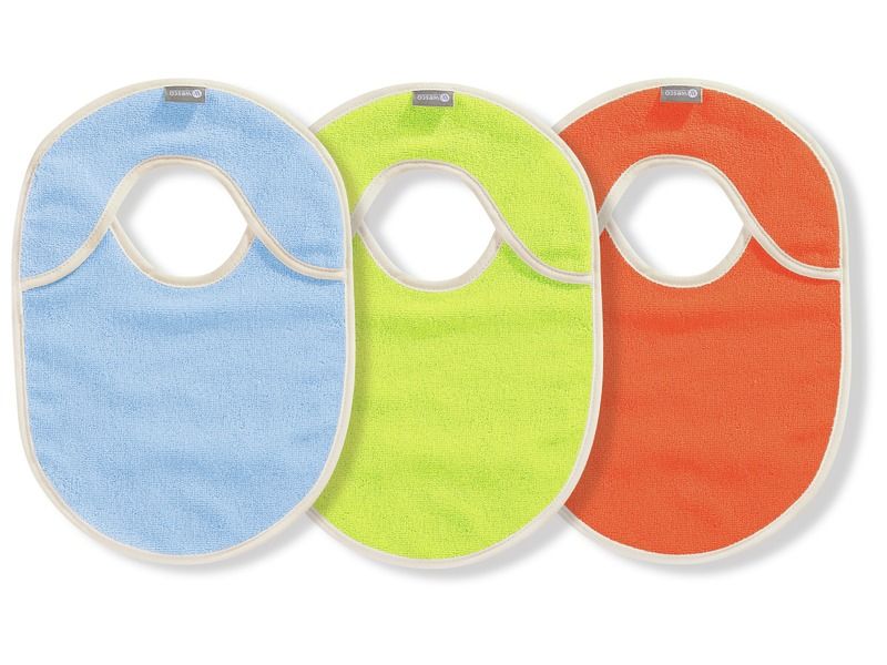 lot de 3 bavoirs col body blog wesco