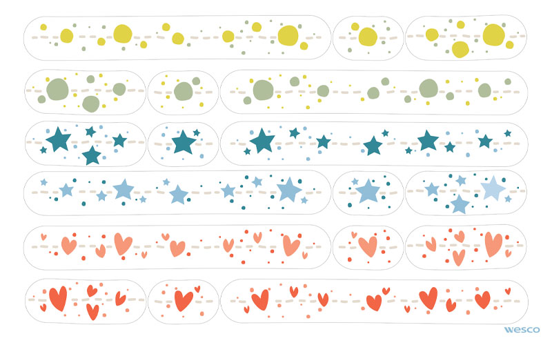 STICKERS MULTISURFACES Les symboles le blog wesco