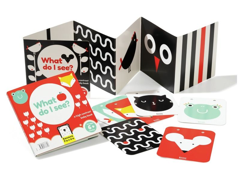 kit complet livre accordeon et cartes contrastees en noir et blanc blog wesco