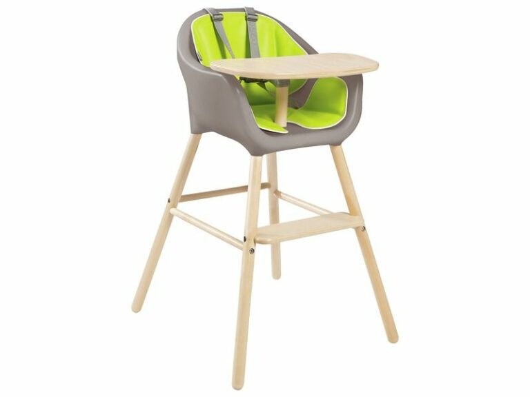 chaise haute iceberg avec tablette et coussin blog wesco
