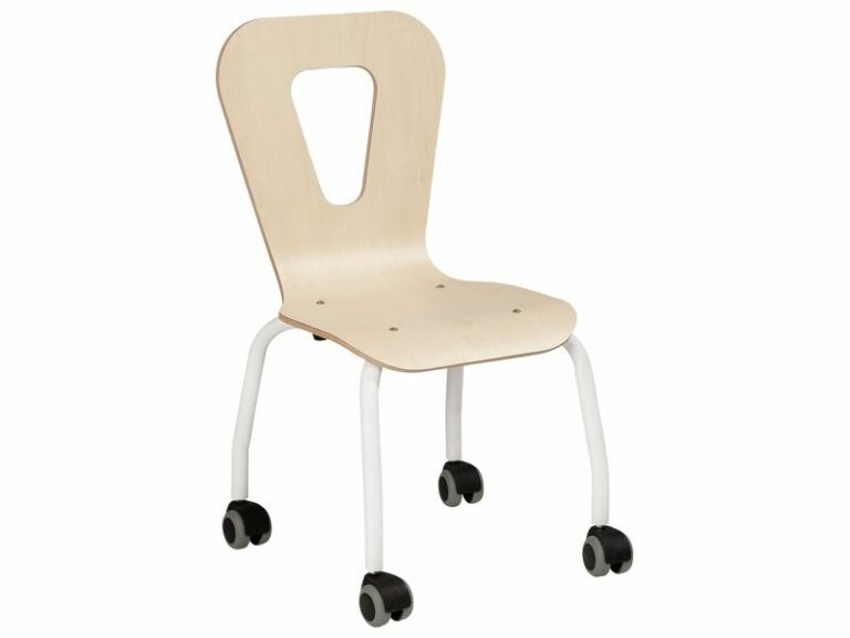 chaise coque 4 pieds roulettes blog wesco