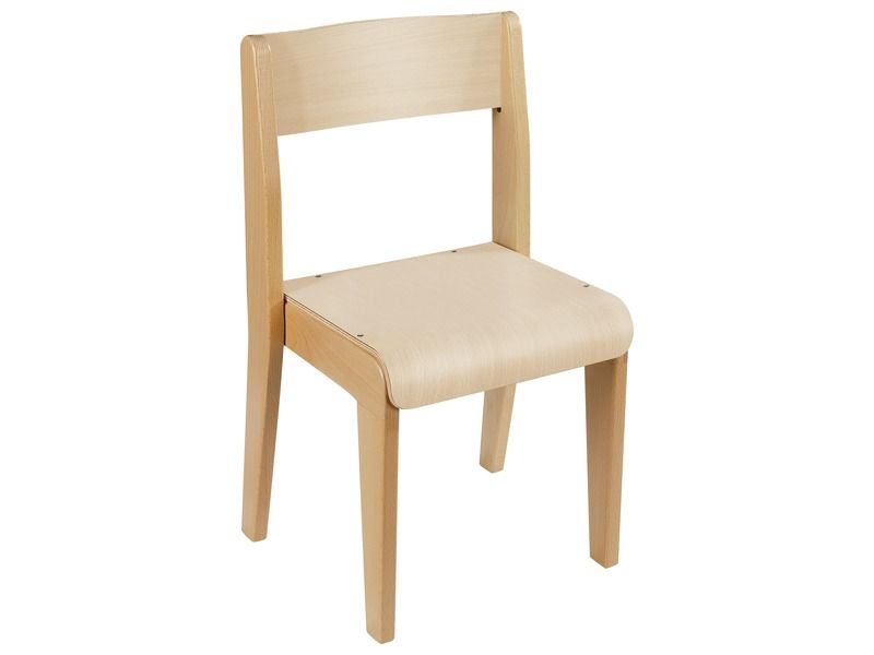 petite chaise en bois intemporelle et très robuste