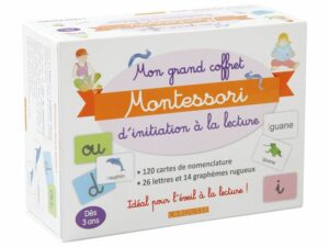Mon grand coffret Montessori Initiation à la lecture blog wesco 