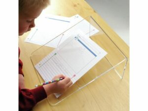Pupitre transparent blog wesco 