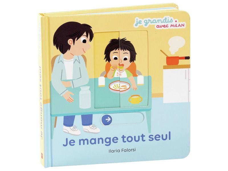 livre documentaire jeunesse apprendre a manger en autonomie collection je grandis avec milan blog wesco