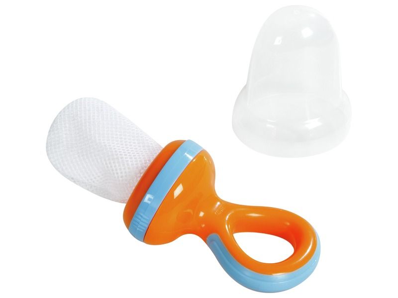 grignoteuse nuby pour manger des morceaux sans risque de s'etouffer pendant la diversification alimentaire blog wesco