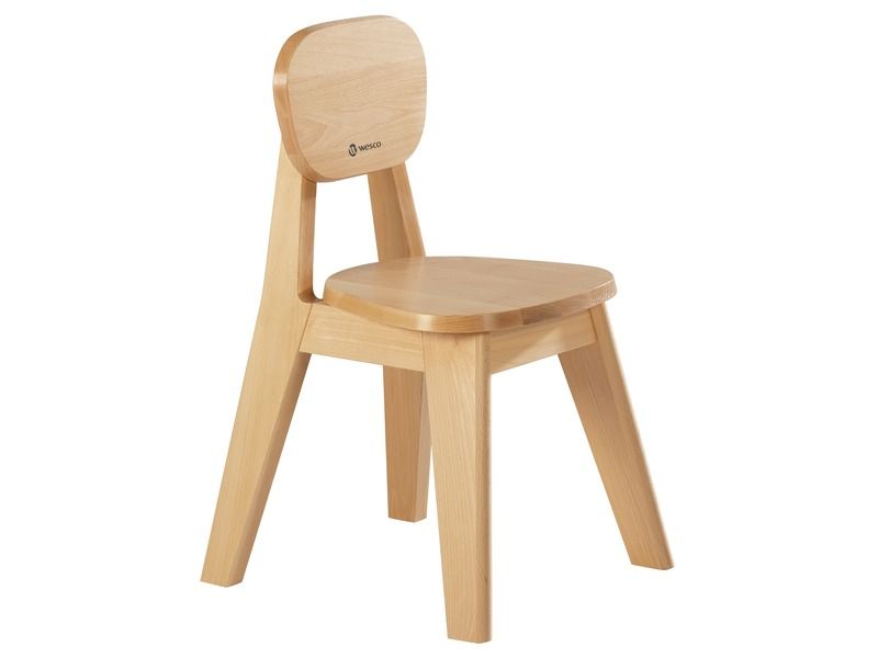 chaise bois massif disponible en différentes hauteurs pour s'adapter à la croissance de l'enfant blog wesco