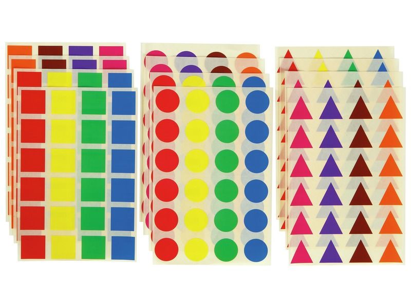 planches gommettes géométriques géantes multiformes blog wesco