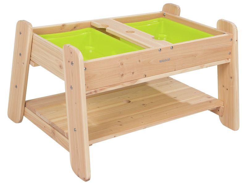 Table avec des bacs blog wesco