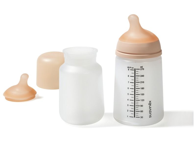 biberon en silicone ideal transition allaitement mixte marque suavinex blog wesco