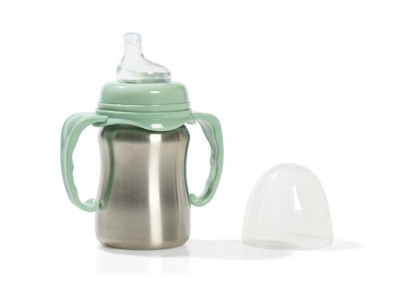 tasse en inox embout bec 180ml marque thermobaby parfait transition biberon