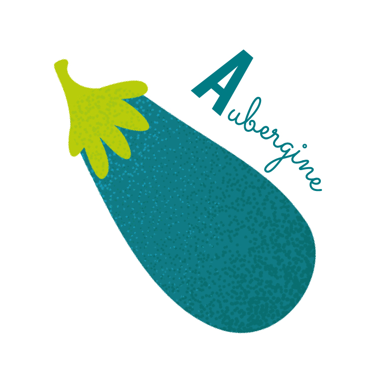 aubergine abécédaire fruits et légumes blog wesco