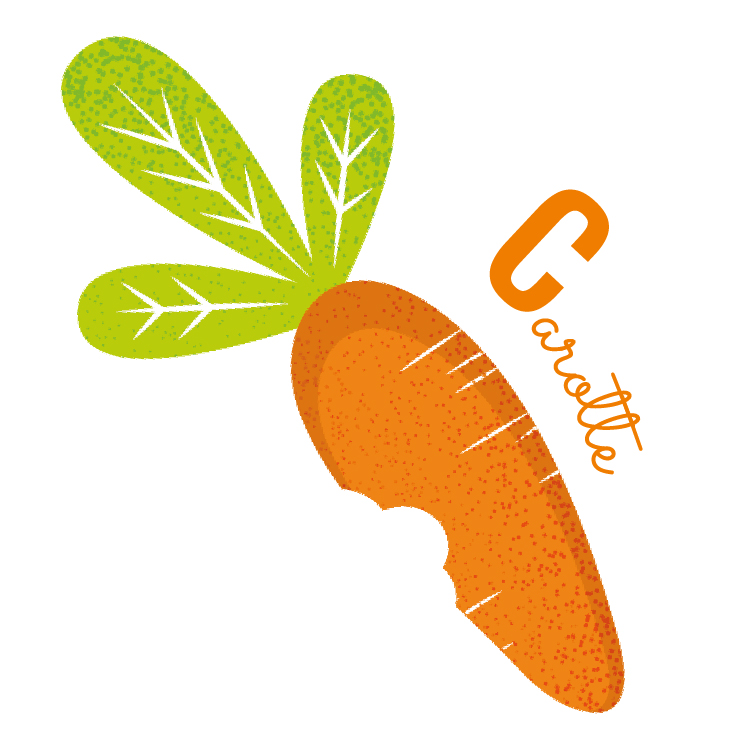 carotte abécédaire fruits et légumes blog wesco