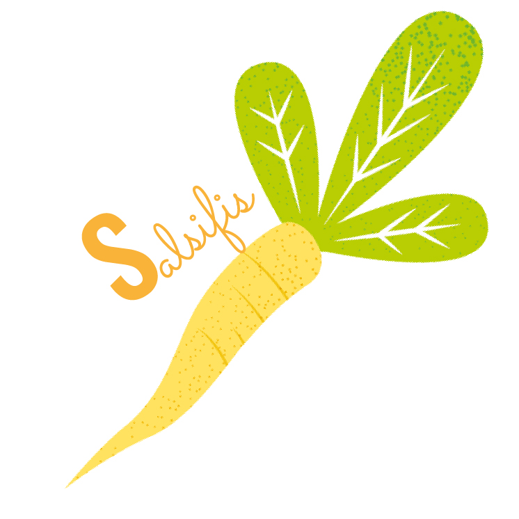 salsifis abécédaire fruits et légumes blog wesco