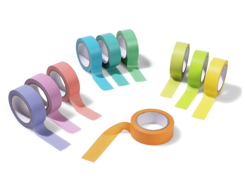 masking tape de différentes couleurs intenses blog wesco