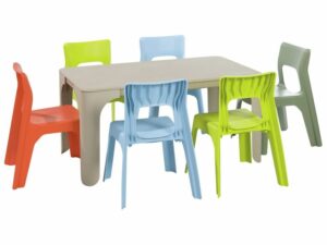 table et chaises Louisa blog wesco