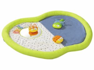 tapis d'activités et 3 doudous blog wesco